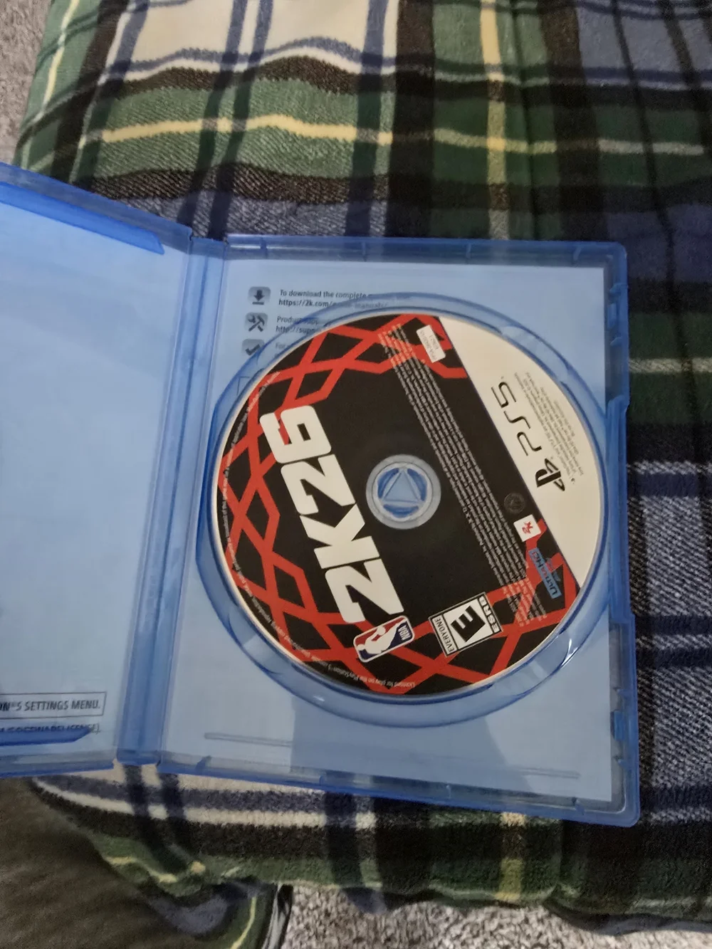 Sony PS5 NBA 2K26 Game Disc - Red, Black & White